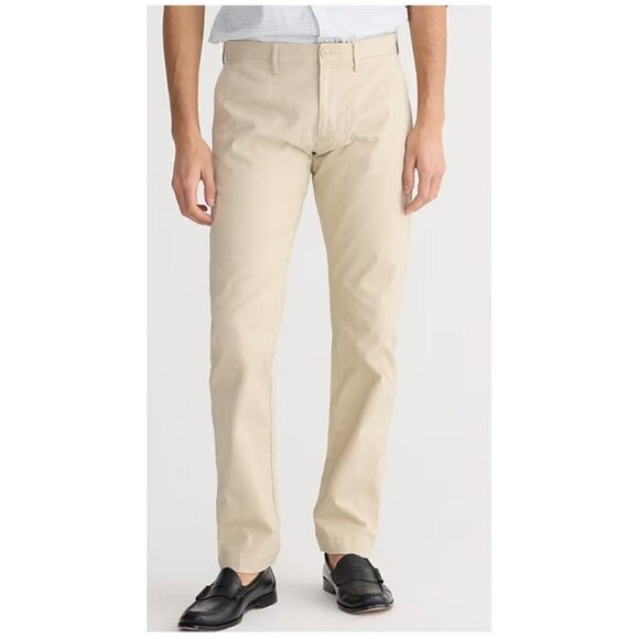 J. Crew Men's 484 Slim Fit Stretch Chino Pants Weathered Chino Size 30x32 NWT - Picture 1 of 8